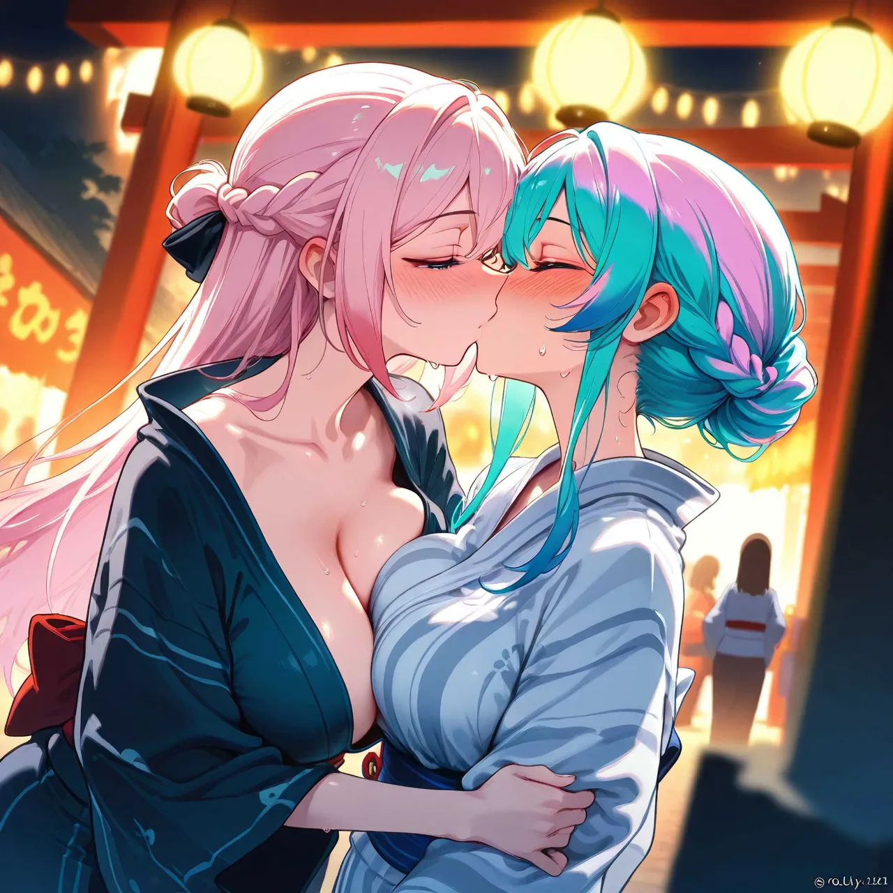 人混みを抜け出して — 僕TNKさんのAIイラスト