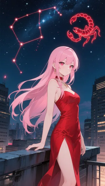 ピンク髪娘💕