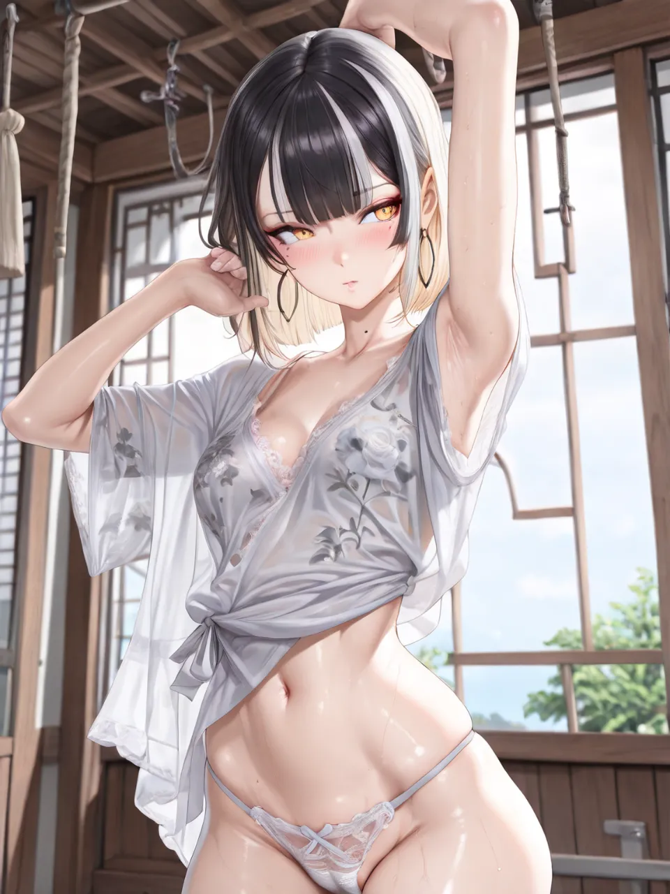 考え中 — 考え中さんのAIイラスト