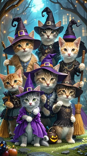 猫の魔法使い