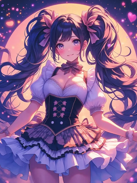 平面アニメ - 画像生成チャレンジ / るるちゃん⭐︎可愛い専門屋さん