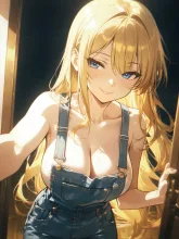 サロペット·肩ひもをゆるめて の投稿作品