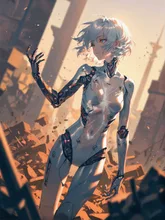 近い未来? — サイボーグイラストのAIイラスト|SUPPART