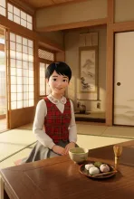コレがワタシのくつろぎの時間なの！ — モーちゃんさんのAIイラスト