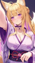 🩷好きな相手には積極的な御狐様🦊 — 布武さんのAIイラスト