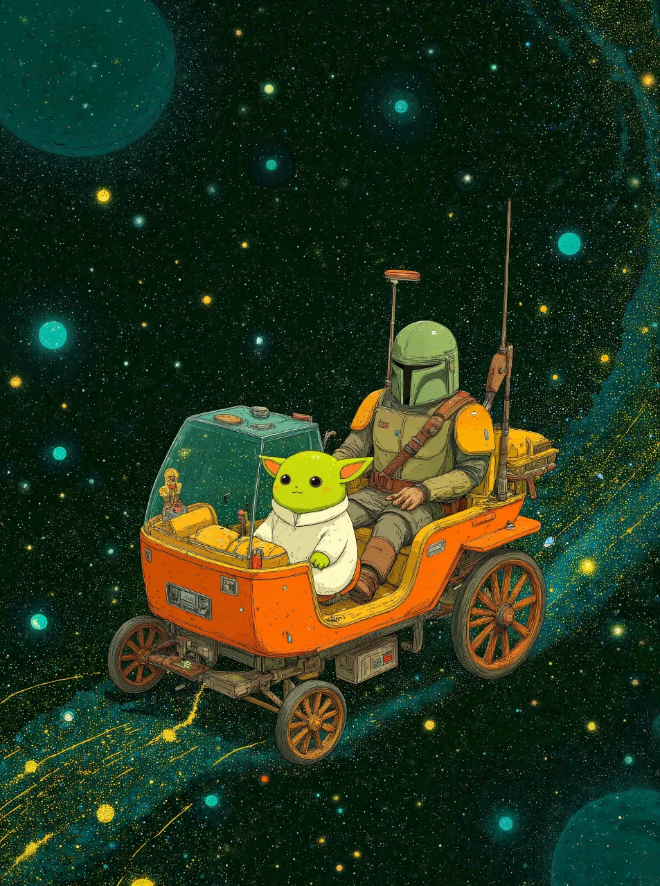 SUPPART の AI イラスト