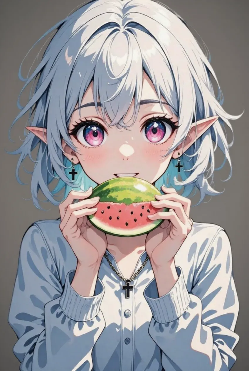 スイカが小さいのです