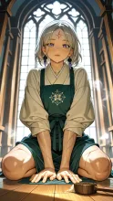 修道院にて