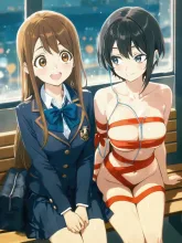 イヤホン半分こ｜柔光パステル