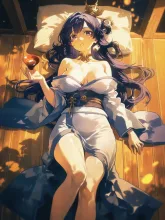 月夜に見とれ