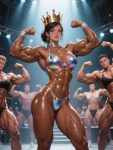 I'mマッスル&suntan No.1woman！