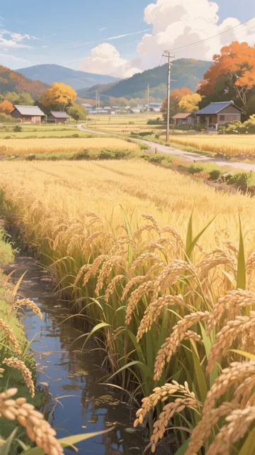 田園風景(秋)