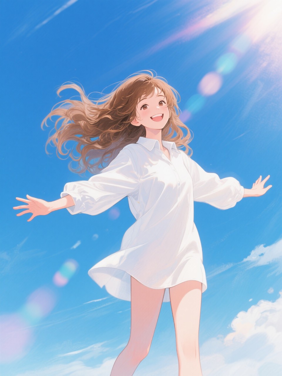 青い空は笑顔にする♪