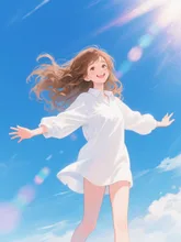 青い空は笑顔にする♪