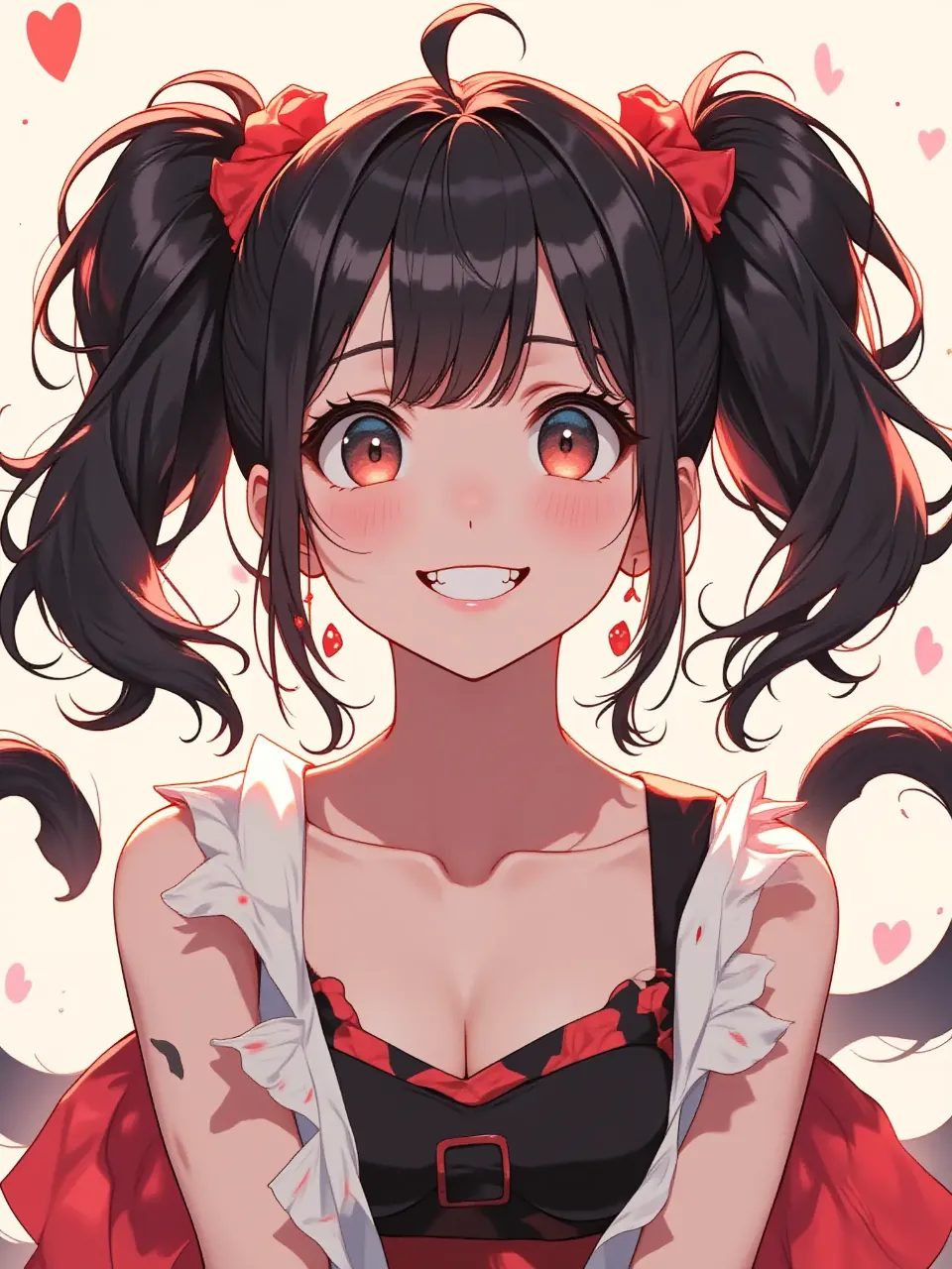 尻尾のある女の子(謎)