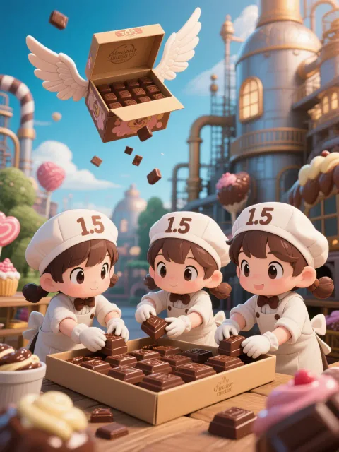 チョコレート工場 出荷中!