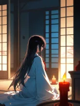 百物語の少女·蝋燭の怪談 の投稿作品