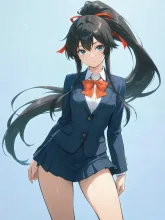 三つ編み vs ポニーテール·結い方で印象は変わる の投稿作品
