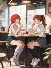 双子とアフタヌーンティー