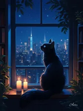 癒しの時間を。🌃