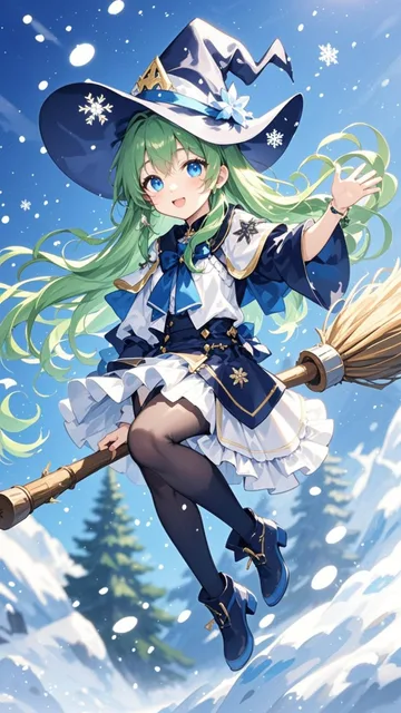 雪の魔法使い