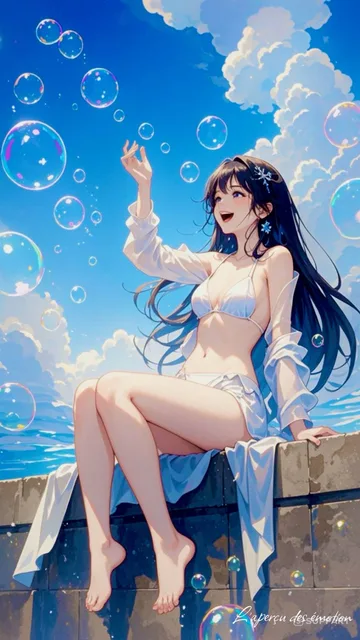 pleasure of the rainy season ending - a canvas of azure