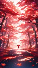 紅葉の小径