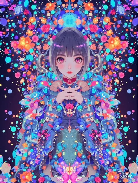 万華鏡の中