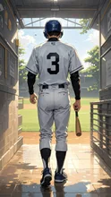 Ready for baseball! — The Edge80さんのAIイラスト