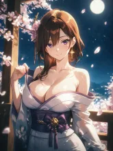 着物美人