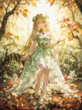 森の精霊·木漏れ日のなかで の投稿作品