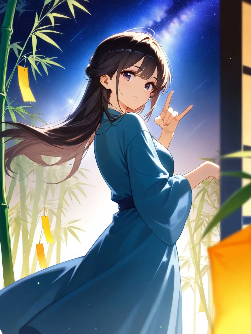七夕の織姫②