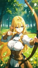 エルフの弓使い
