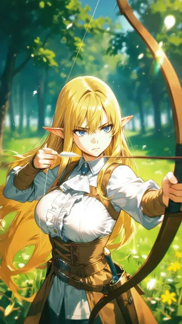 エルフの弓使い