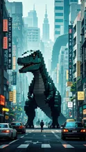 ピクセル怪獣