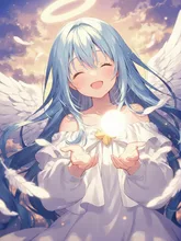 ｢この光の玉は何に見えますか？…ナイショです♡にこっ｣