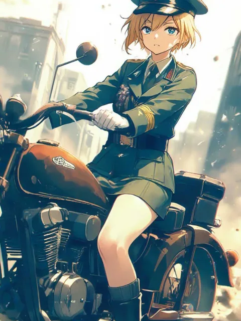 バイク部隊!?