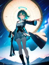 天文学者、稚奈。