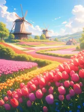 花咲く風景·チャレンジ の投稿作品