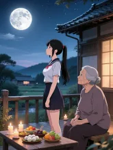 じいちゃん帰ってきたよ — hiro106483さんのAIイラスト