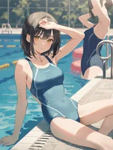 画像生成チャレンジ·水泳部 の投稿作品