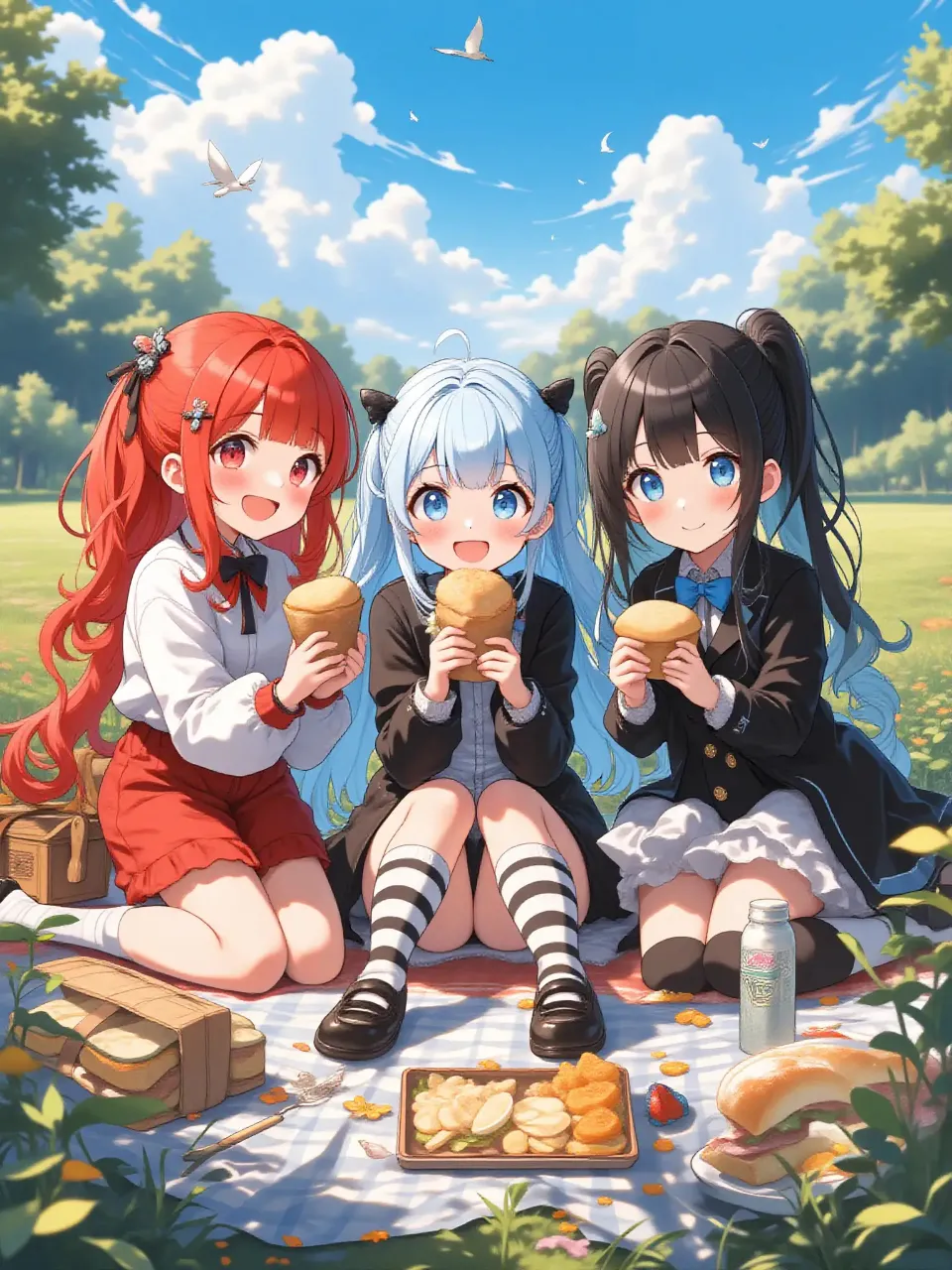 お外でご飯も良いものです