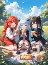 お外でご飯も良いものです