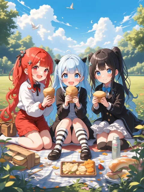 お外でご飯も良いものです