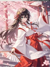 画像生成チャレンジ·巫女 の投稿作品