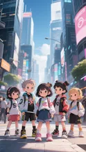 大都会に突如現れたちびっ子ギャング🚸🚸🚸始まりは遊び仲間