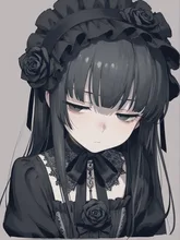 黒髪少女