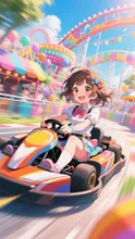 遊園地ゴーカート