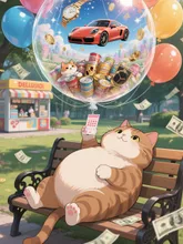 画像生成チャレンジ·宝くじ の投稿作品