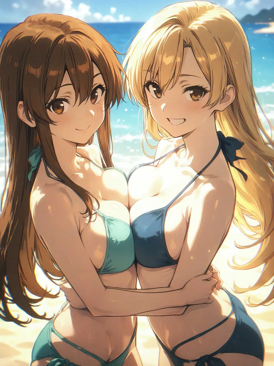 えりか先生とエマちゃん❤️ — グランレガンさんのAIイラスト